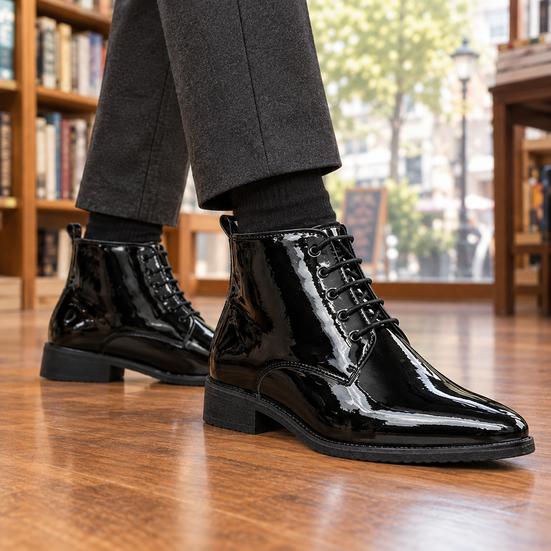 Pignatelli-Rimini Patent Boots