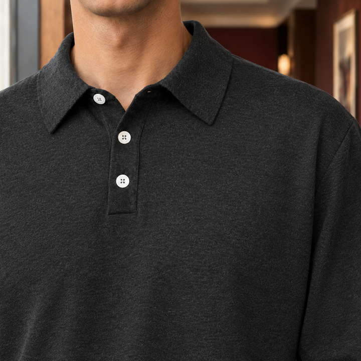 Ross Open Collar Polo
