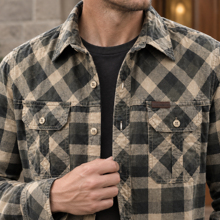 Oliver Plaid Overshirt
