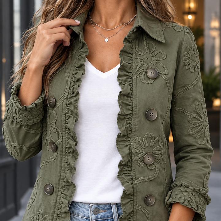 Jemima-Grace Ruffle Jacket