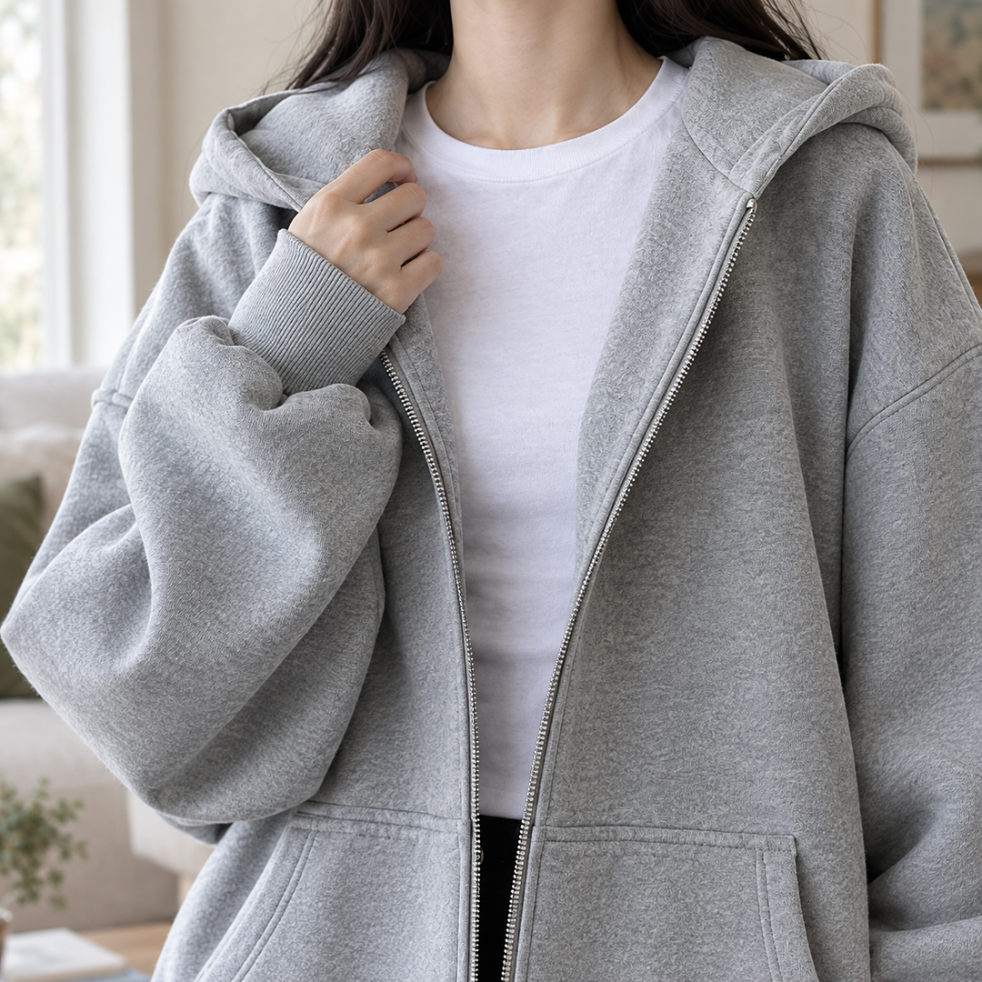 Amandine-Hope Oversized Hoodie