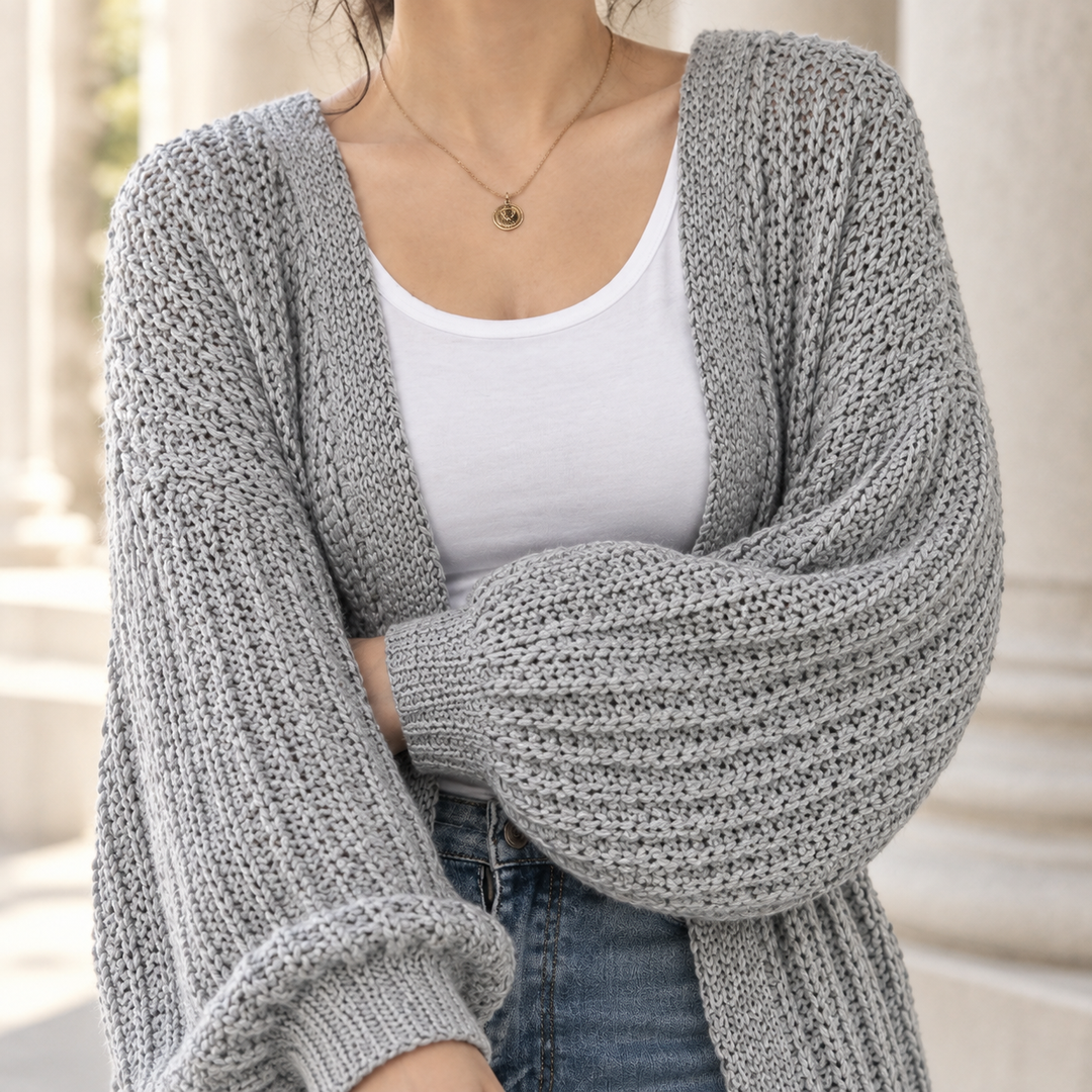 Henriette-Lane Chunky Knit Cardigan