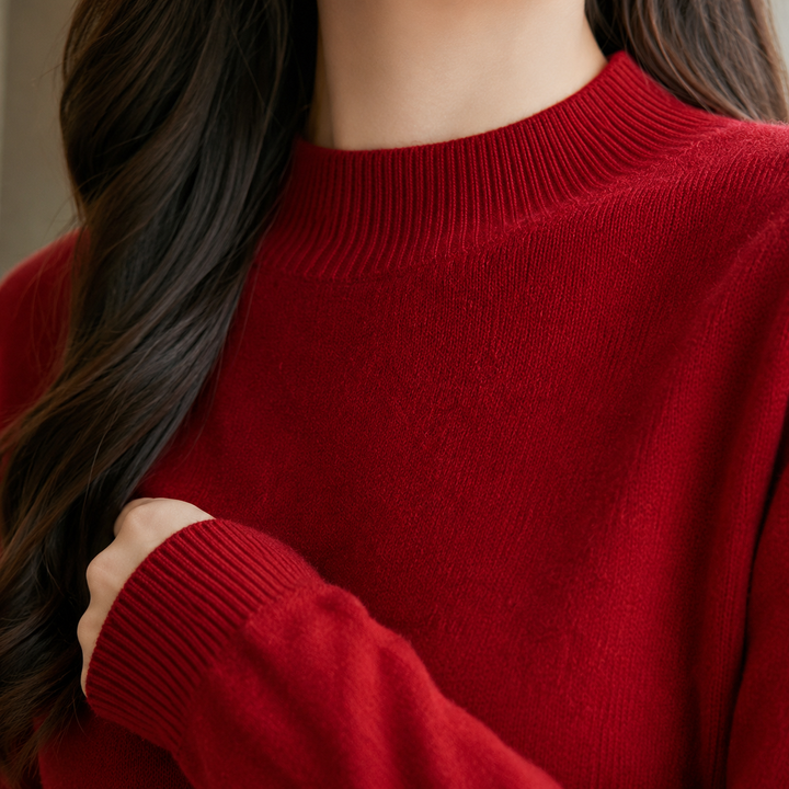 Griselda Mock Neck Sweater