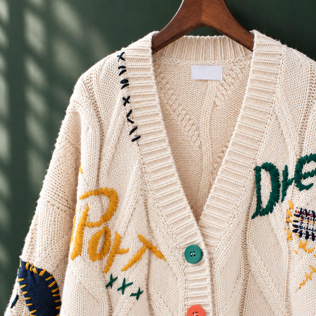 Rebecca Embroidered Cardigan