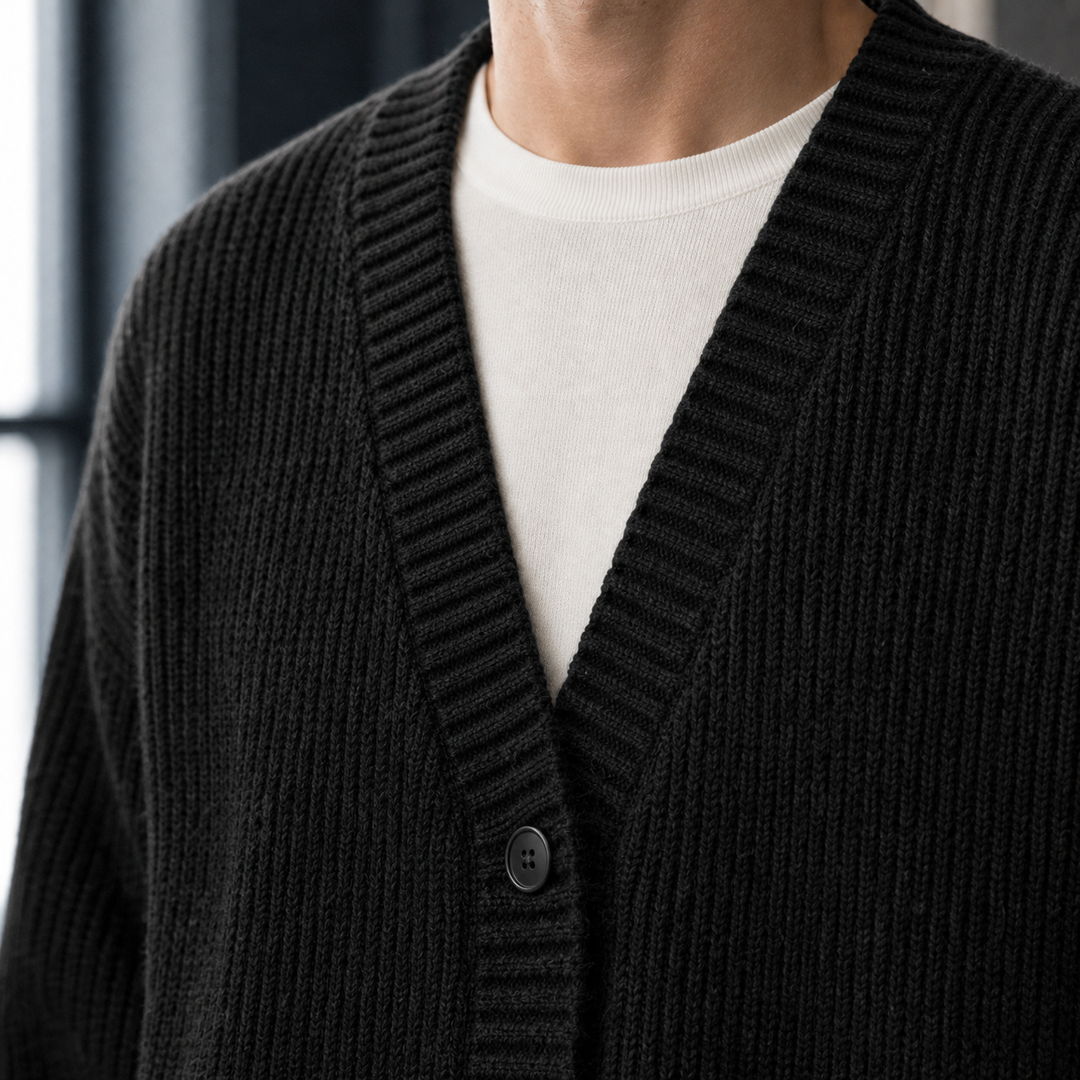 Samuel Ribbed Cardigan
