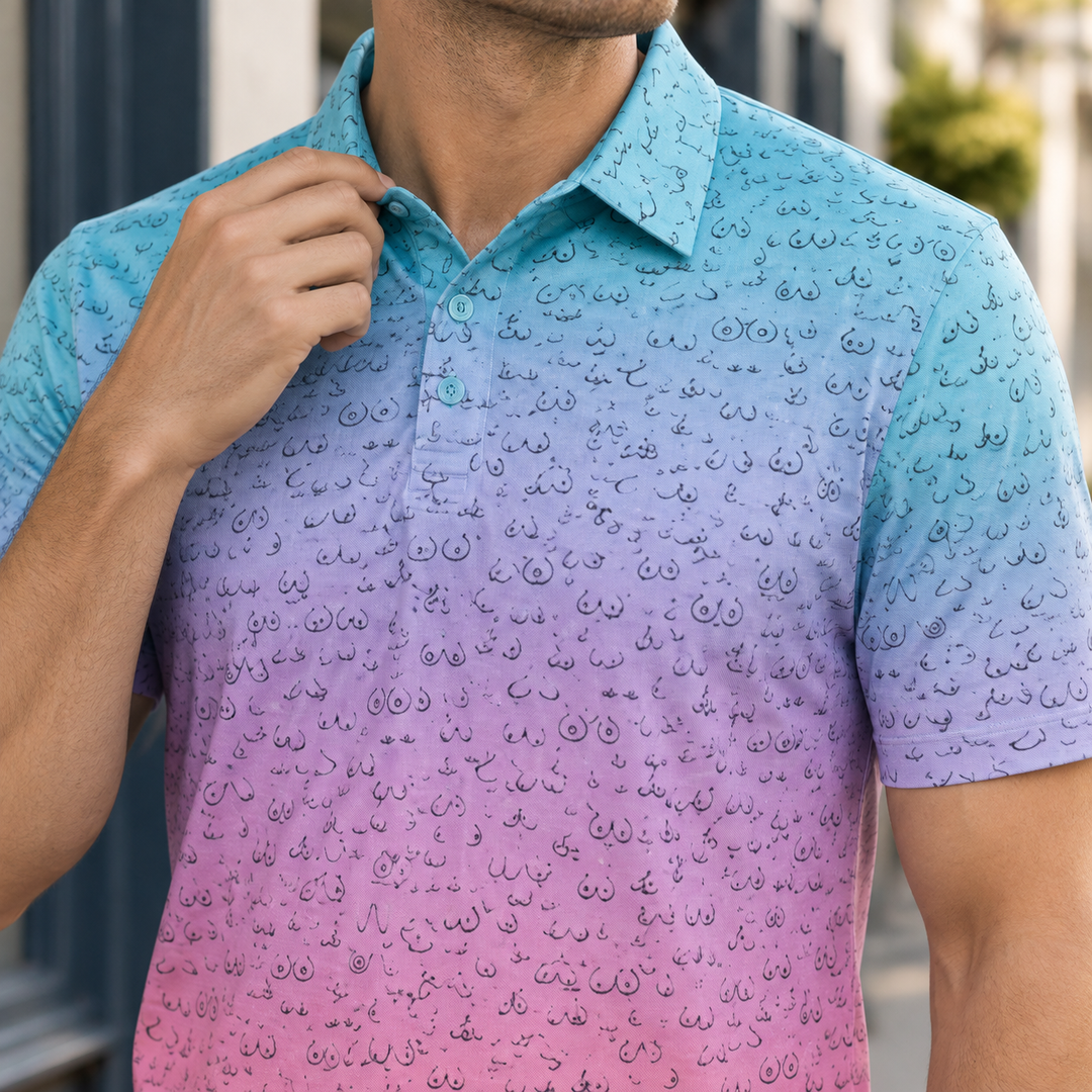 Austin Printed Polo