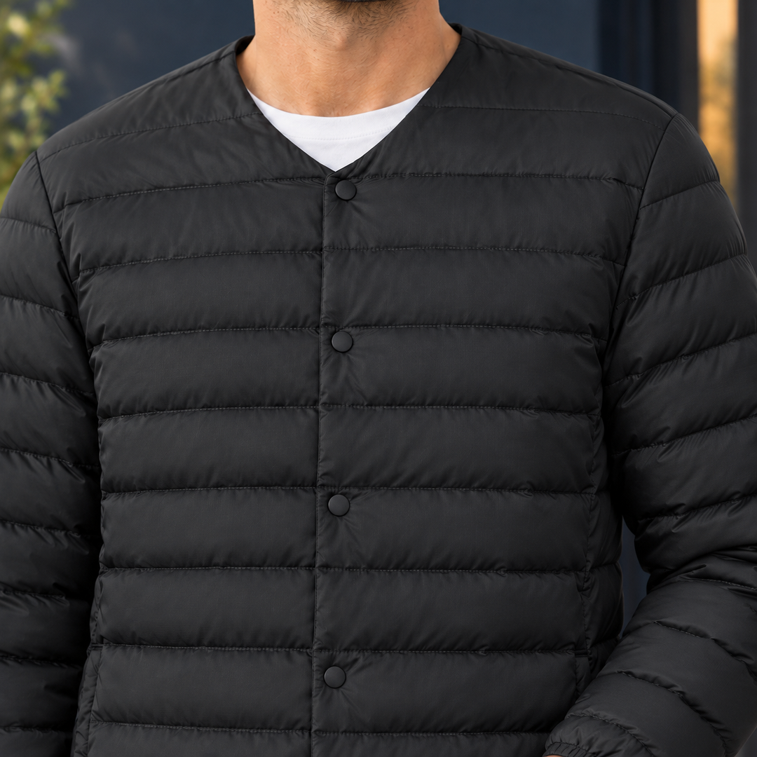 Harlan Collarless Jacket