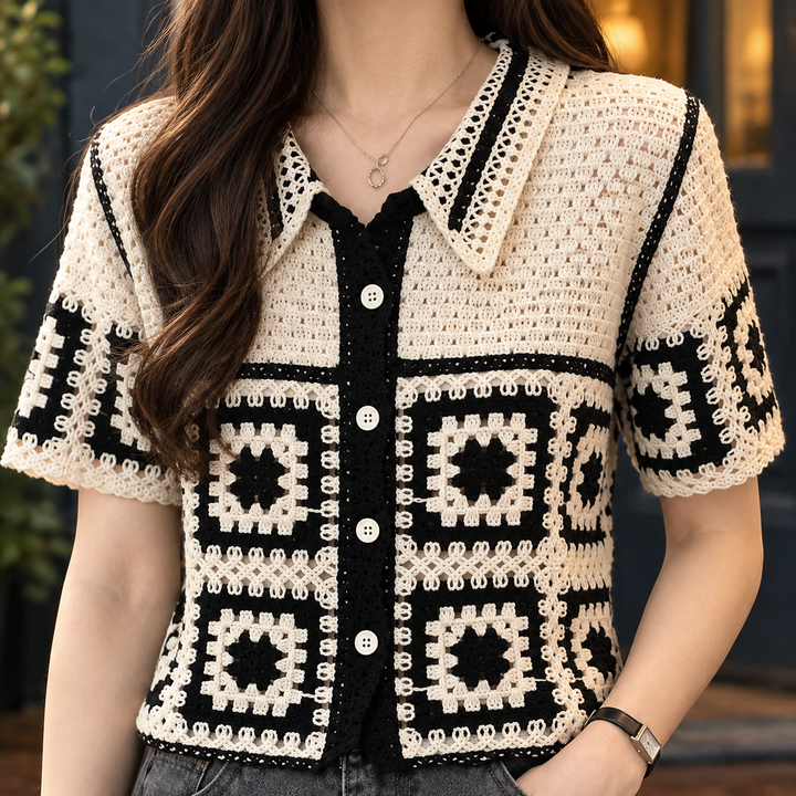 Thea Crochet Cardigan