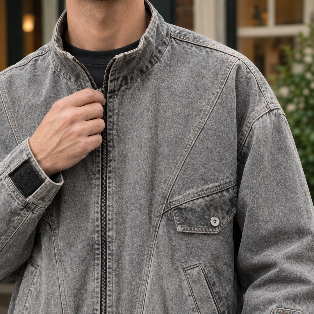 Blake Washed Denim Jacket