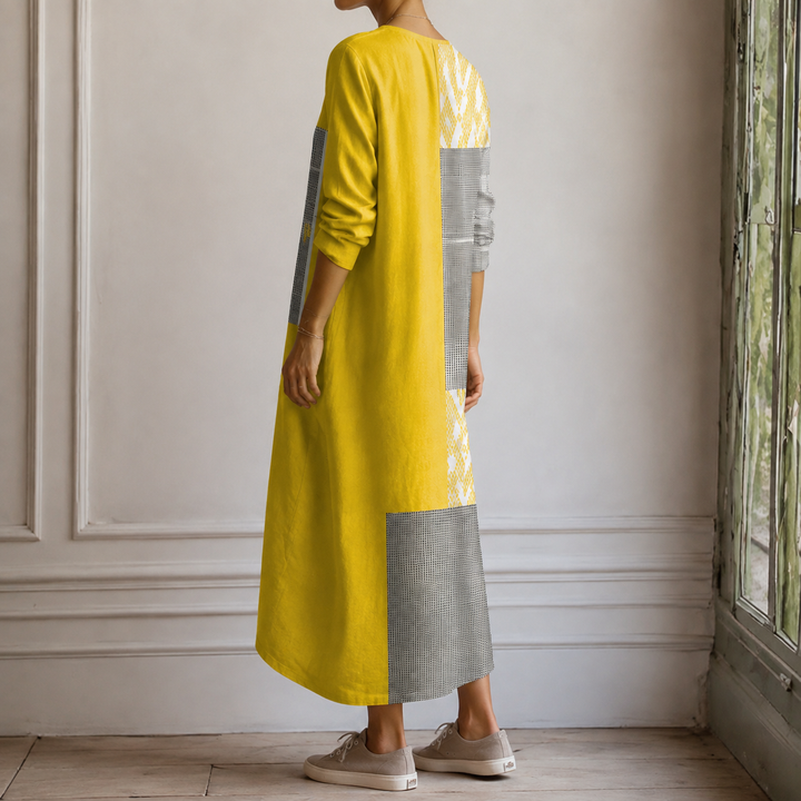 Isabeau-Eve Patchwork Dress