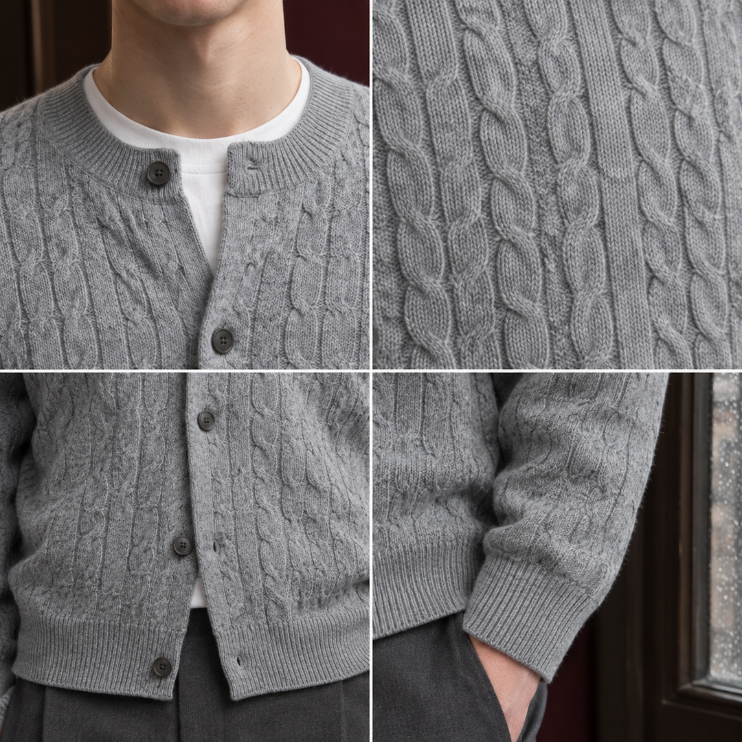 Brandon Cable Cardigan