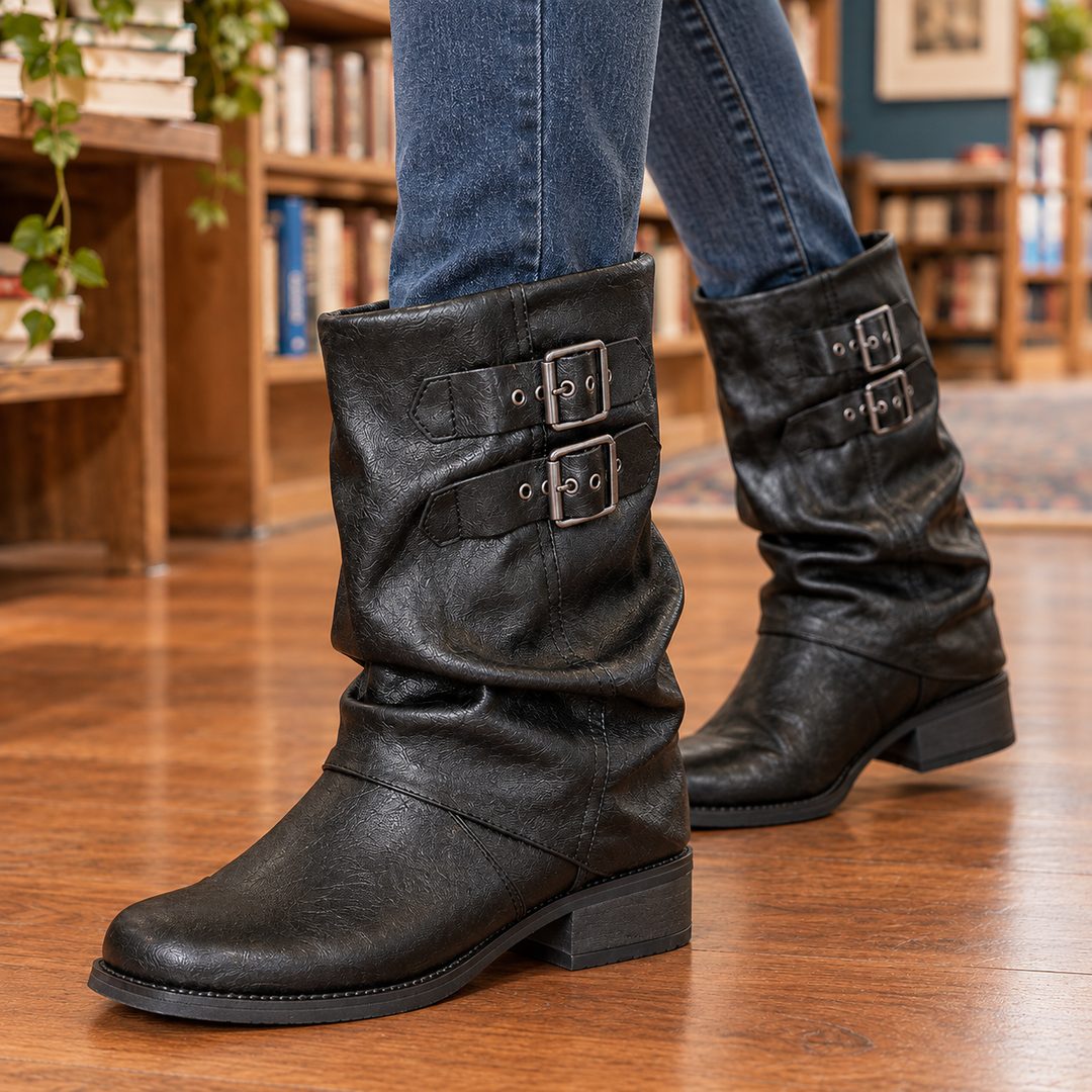 Comacchio Buckled Boots
