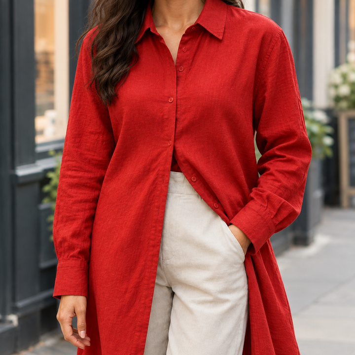 Idalia-Rose Longline Shirt