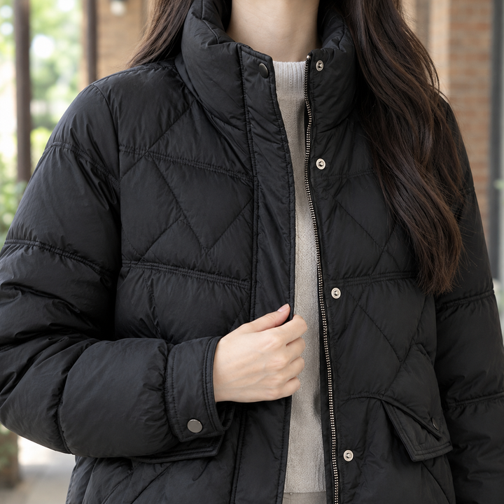 Pomeline-Rose Quilted Jacket