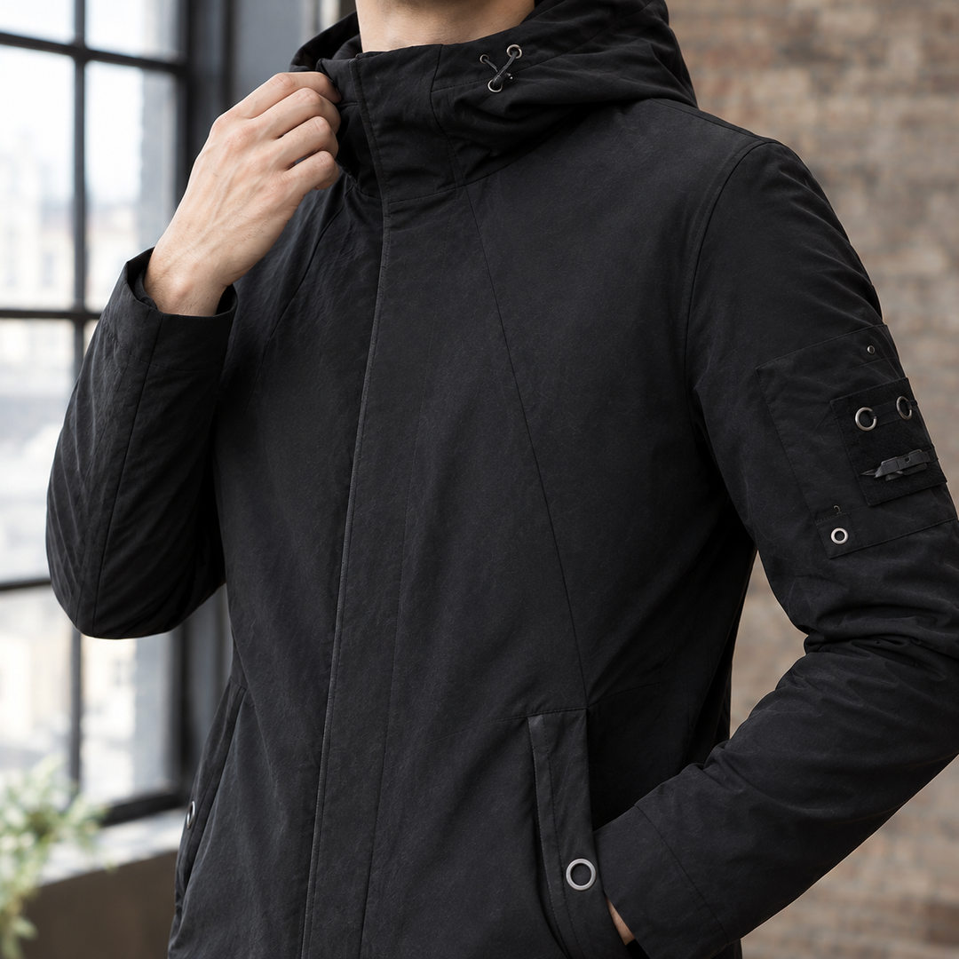 Oliver Hooded Overcoat
