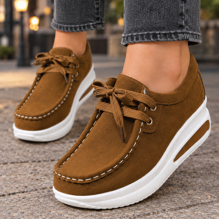 Marostica-Milano Suede Wedge Shoes