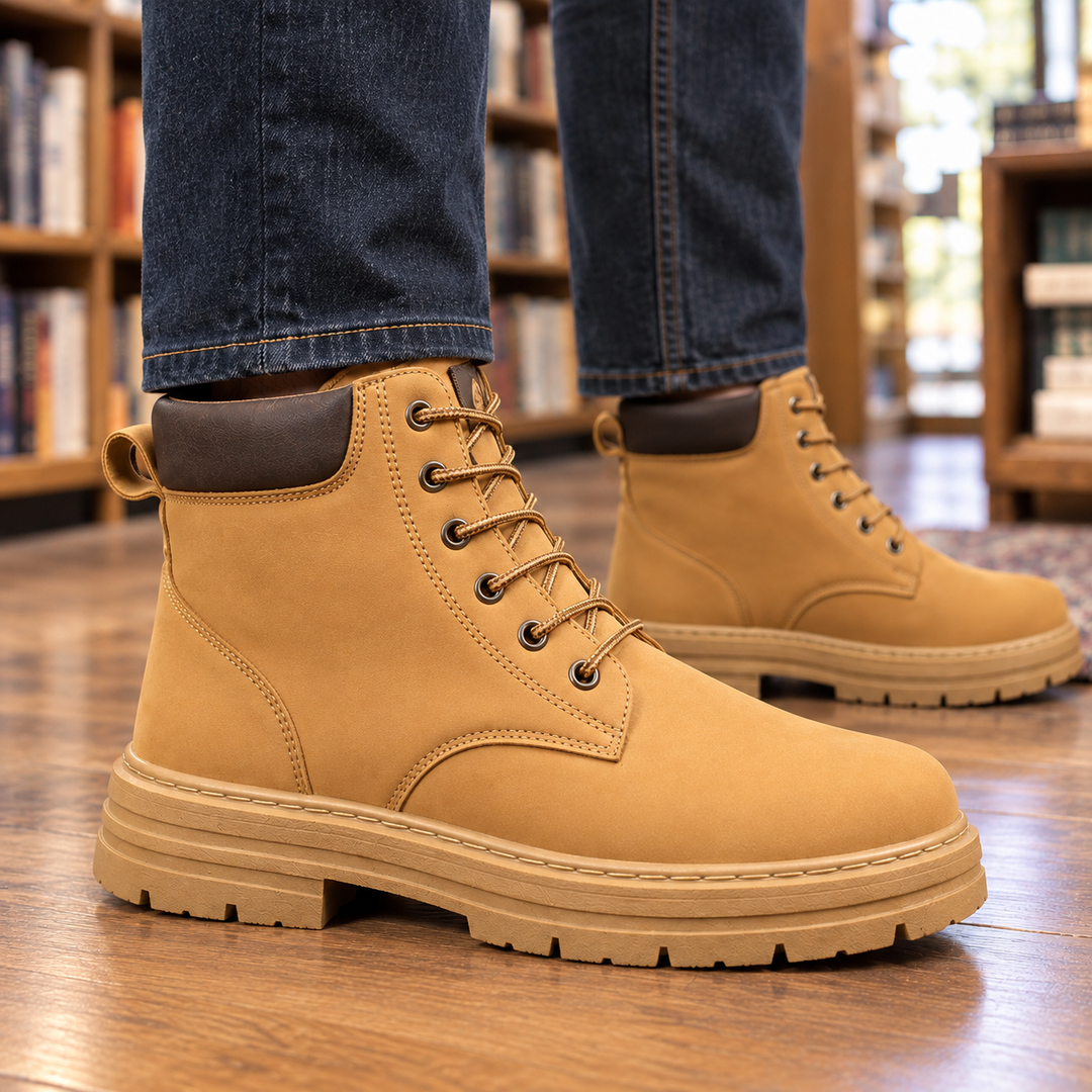 Bernardi-Arezzo Lace-Up Boots
