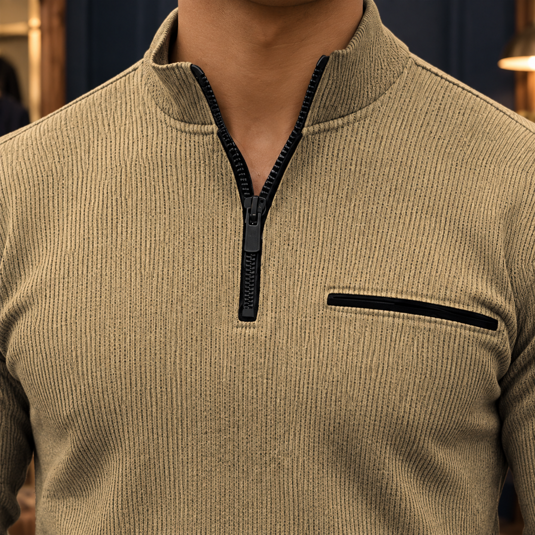 Blake Quarter-Zip Top