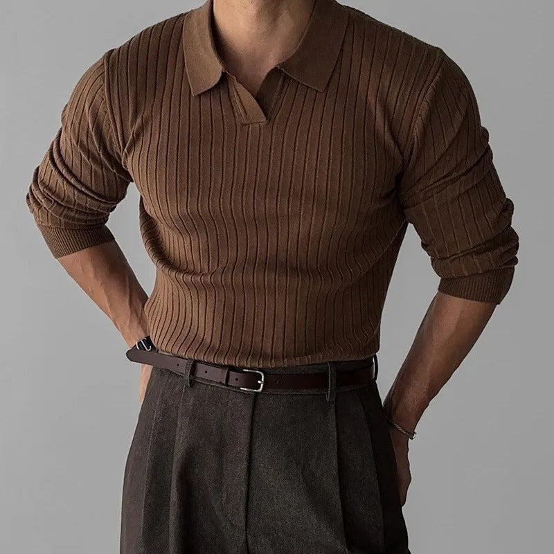 Redford Ribbed Polo