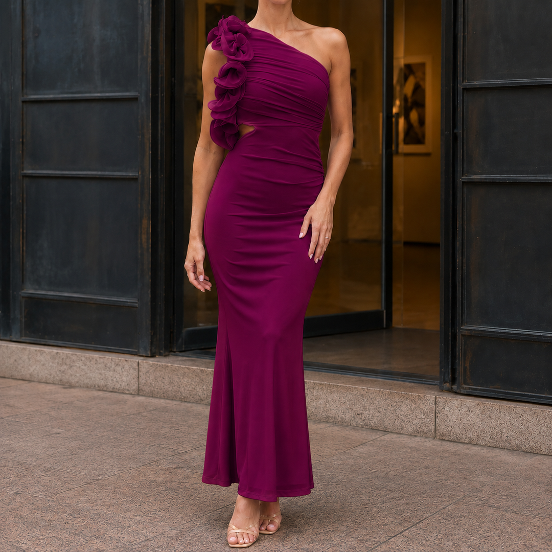 Harriet-Louise One-Shoulder Dress