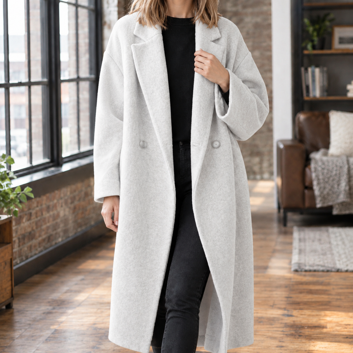 Serena-Faye Wool Blend Coat