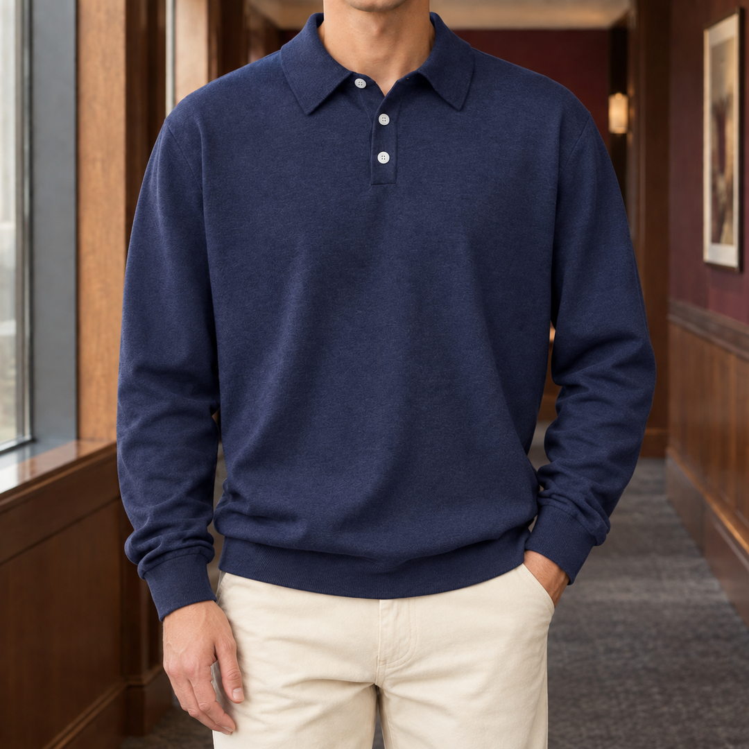 Ross Open Collar Polo