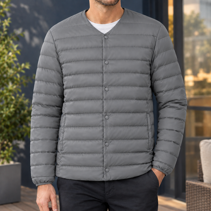 Harlan Collarless Jacket