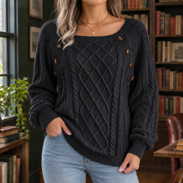 Fenna-Elise Square Neck Sweater