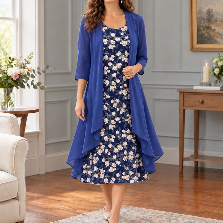 Helena-Rose Floral Dress Set
