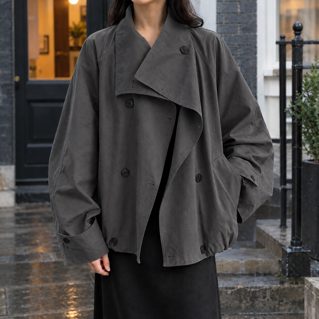 Emery-Marie Double-Breasted Jacket
