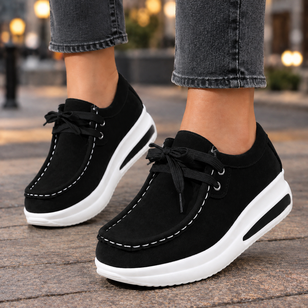 Marostica-Milano Suede Wedge Shoes