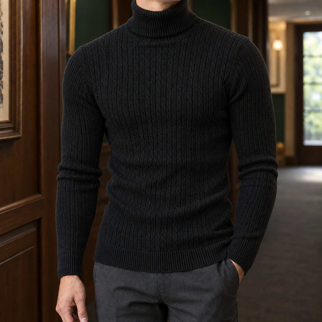 Dario Cable Knit Sweater