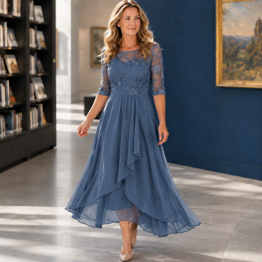 Mireille-Eve Asymmetric Dress