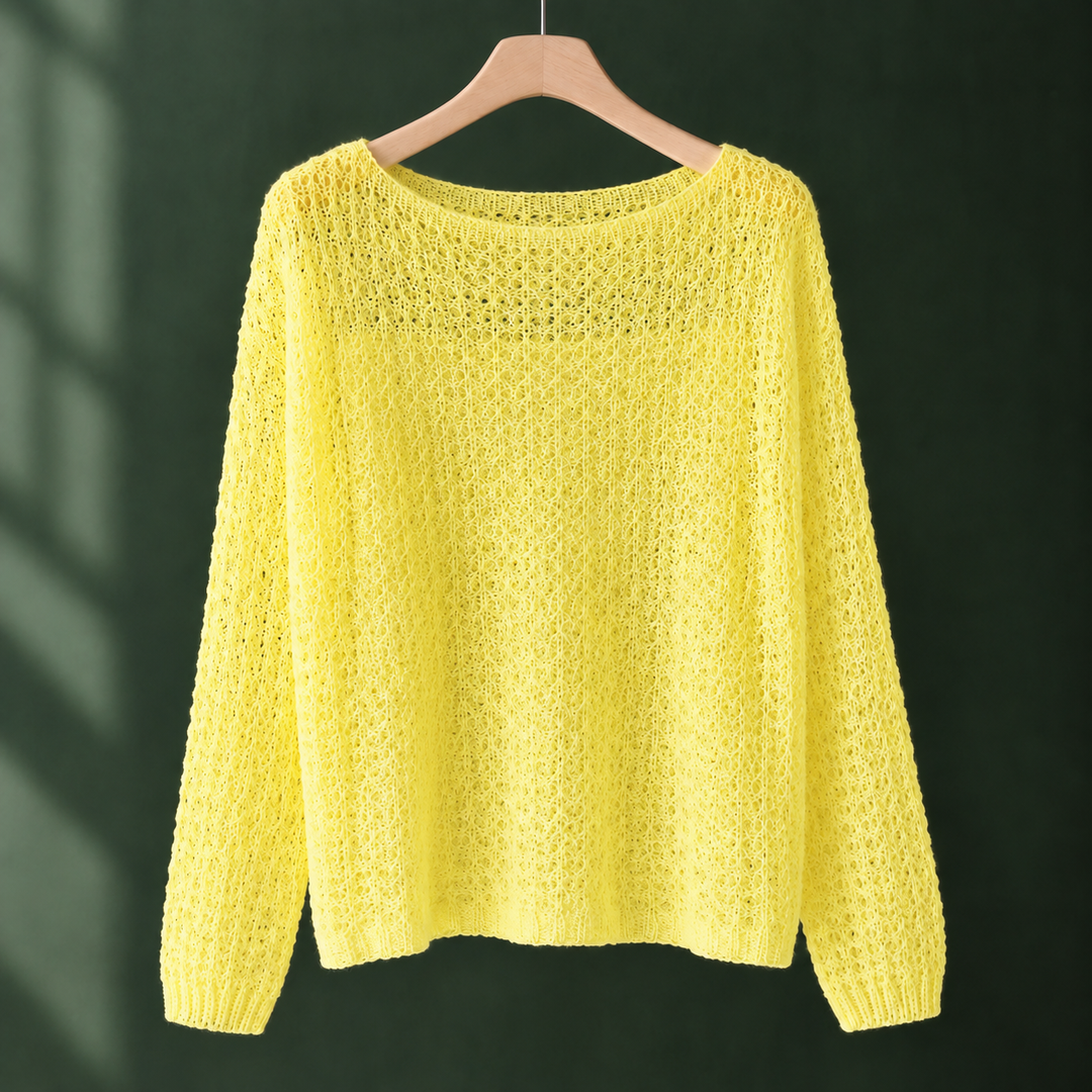 Lara-Jade Openwork Sweater