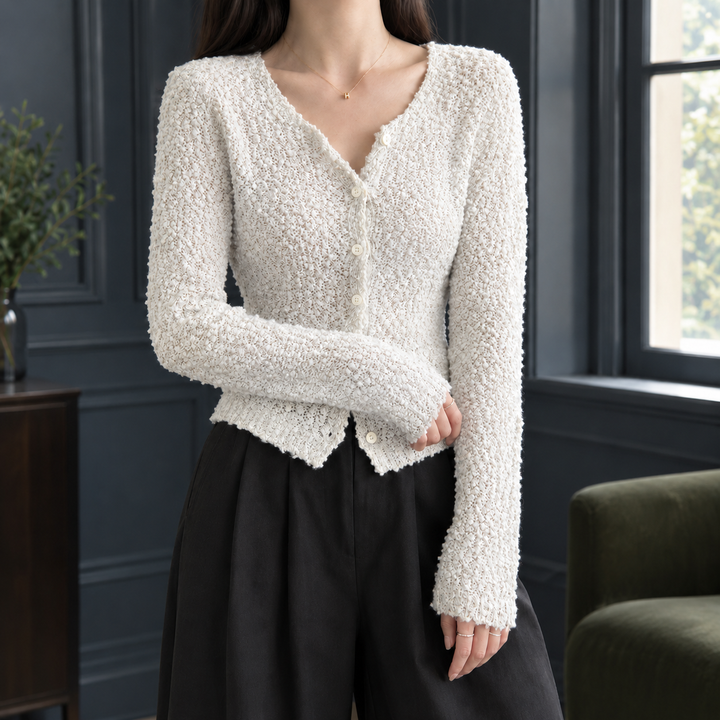 Faith Textured Cardigan