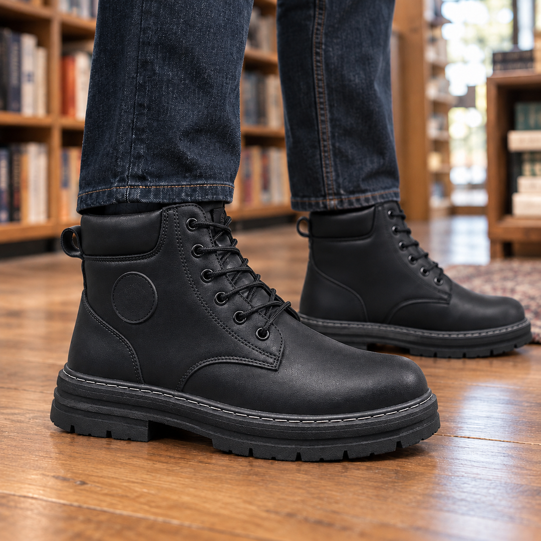 Bernardi-Arezzo Lace-Up Boots