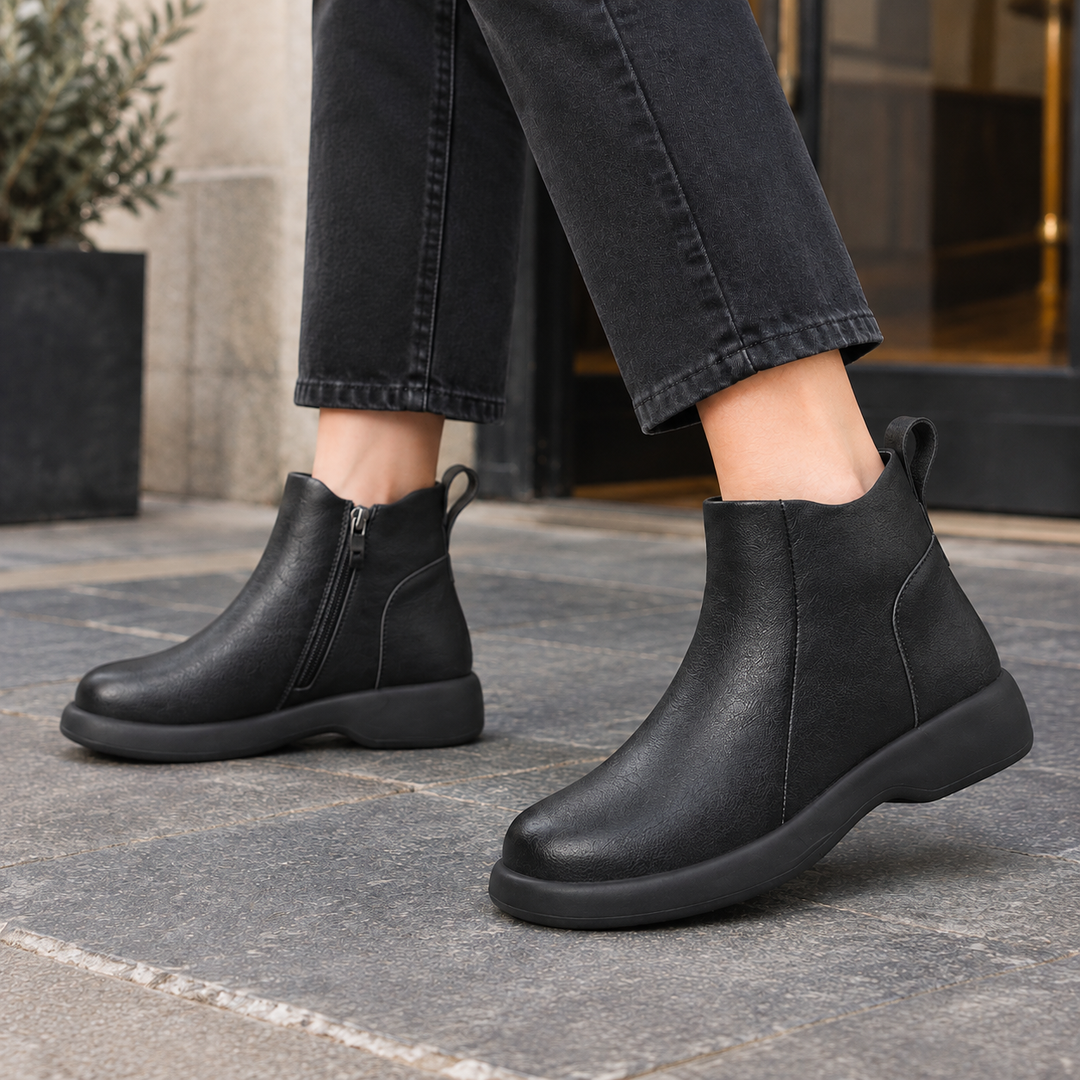 Mazzanti Leather Ankle Boots
