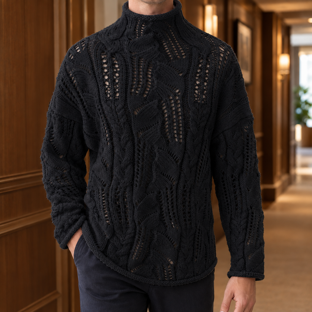 Valentin Openwork Sweater