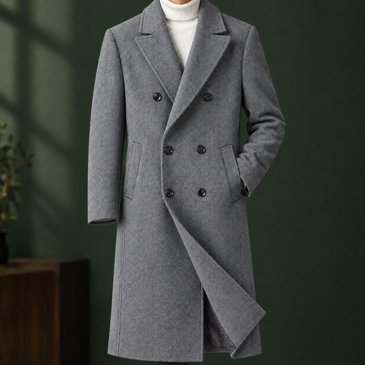 Wilder Double-Breasted Overcoat
