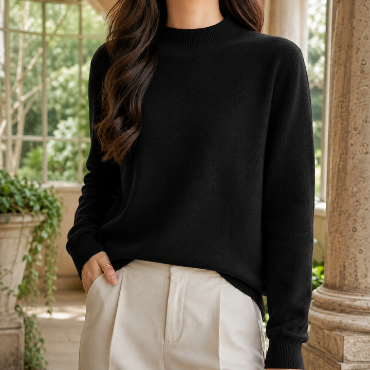 Griselda Mock Neck Sweater