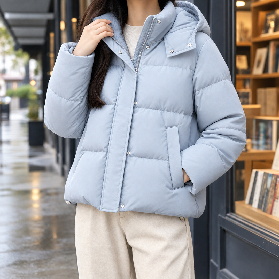Eliza Hooded Puffer Jacket