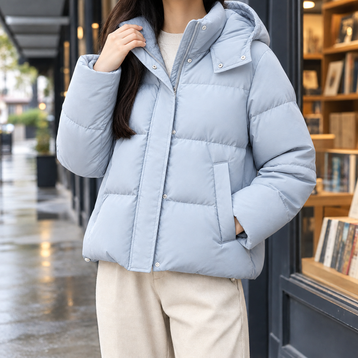 Eliza Hooded Puffer Jacket