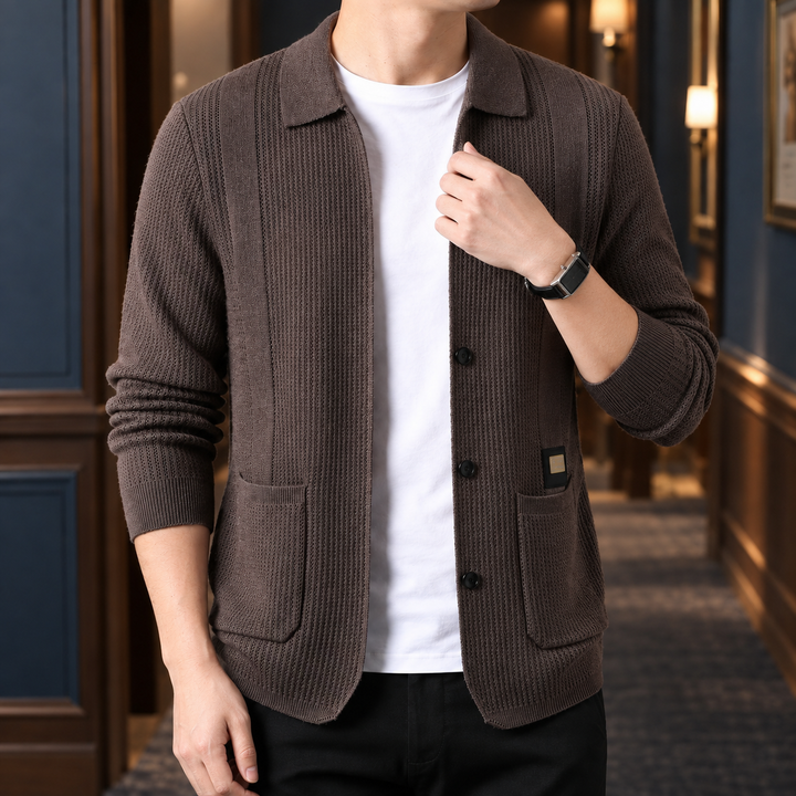 Emilio Collared Cardigan