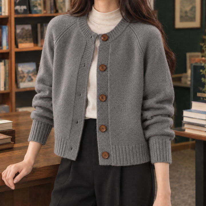 Lauren Round Neck Cardigan