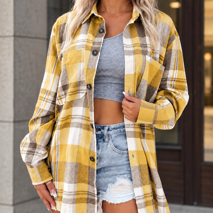 Tessa-Louise Plaid Overshirt
