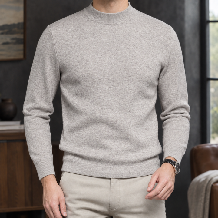Caleb Mock Neck Sweater