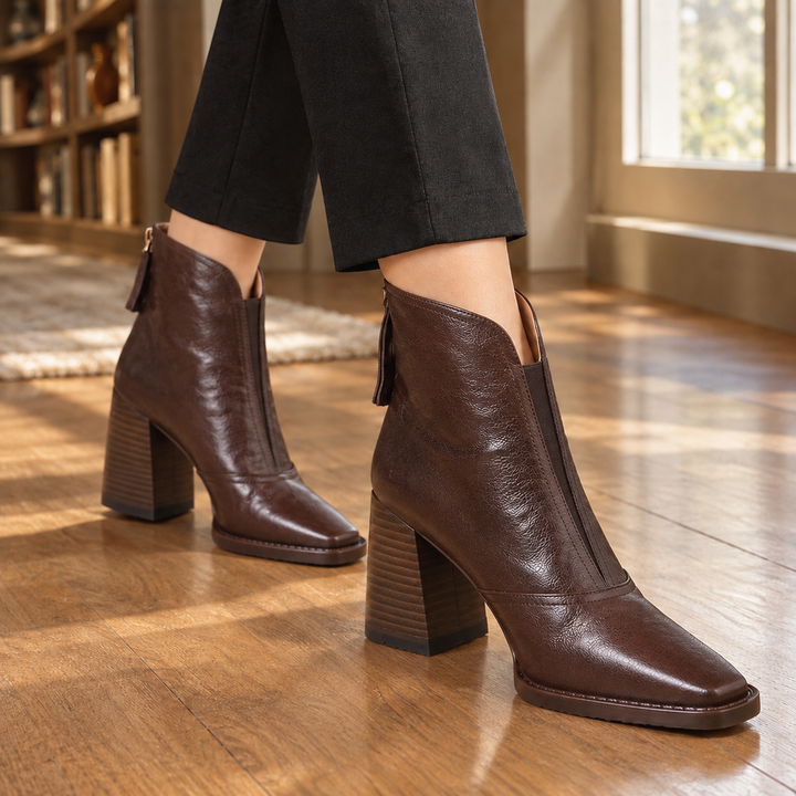 Gattinara Square Toe Boots