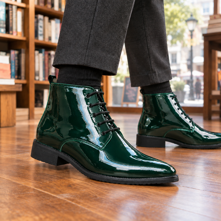 Pignatelli-Rimini Patent Boots