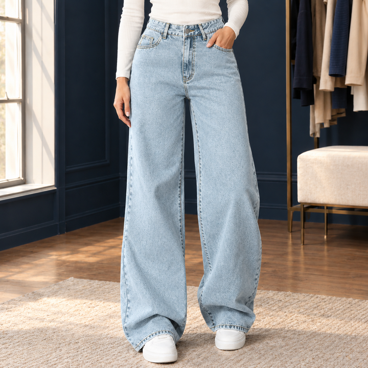 Eugenie Wide Leg Jeans