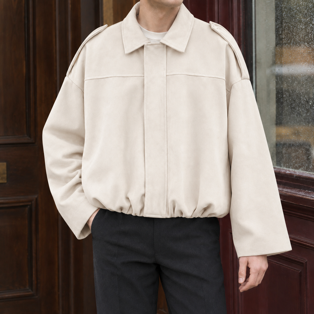 Marco Suede Bomber Jacket